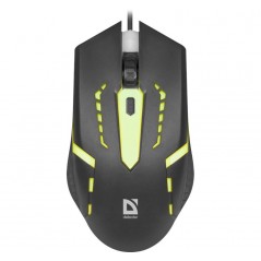 Gamingmus - Defender gamingmus med belysning i flera färger