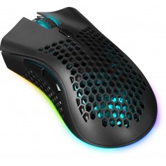 Defender trådlös gamingmus med RGB-belysning