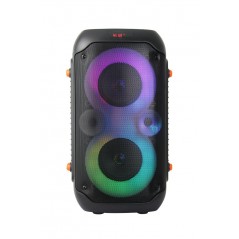 Trådlös bluetooth-högtalare - Esperanza trådlös högtalare med RGB-belysning och mikrofon för karaoke