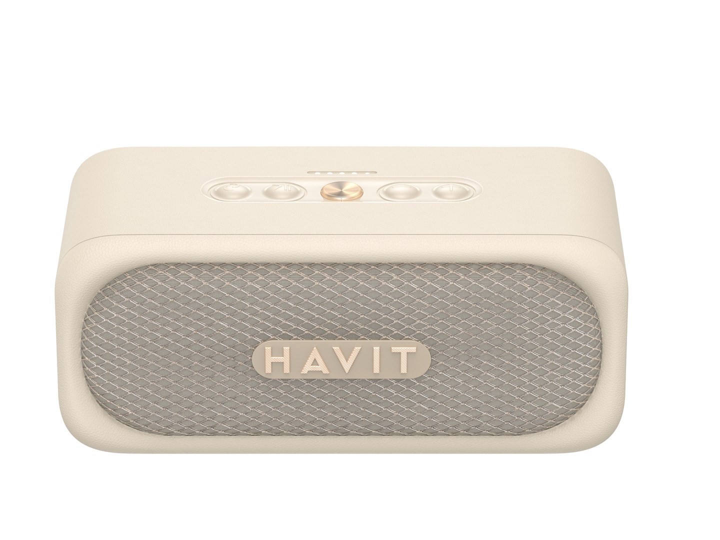 Havit portabel trådlös högtalare med bluetooth (beige)