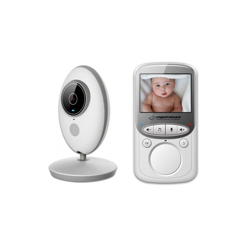 Digital videokamera - Esperanza babymonitor videokamera med 2.4" LCD-mottagare