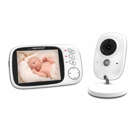 Esperanza babymonitor videokamera med 3.2" LCD-mottagare