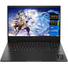 HP OMEN 16-wd0012no 16.1" Full HD 144Hz i7 (gen 13) 16GB 512GB SSD RTX 4050 6GB Win 11 Shadow Black