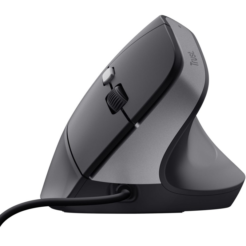 Trådad mus - Trust ergonomisk trådad vertikal mus