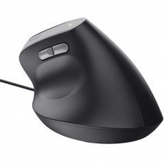 Trådad mus - Trust ergonomisk trådad vertikal mus