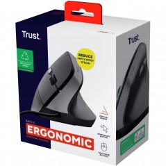 Trådad mus - Trust ergonomisk trådad vertikal mus