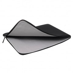 Sleeve - Buffalo handgjort laptopfodral i äkta läder upp till 15.6" (svart)