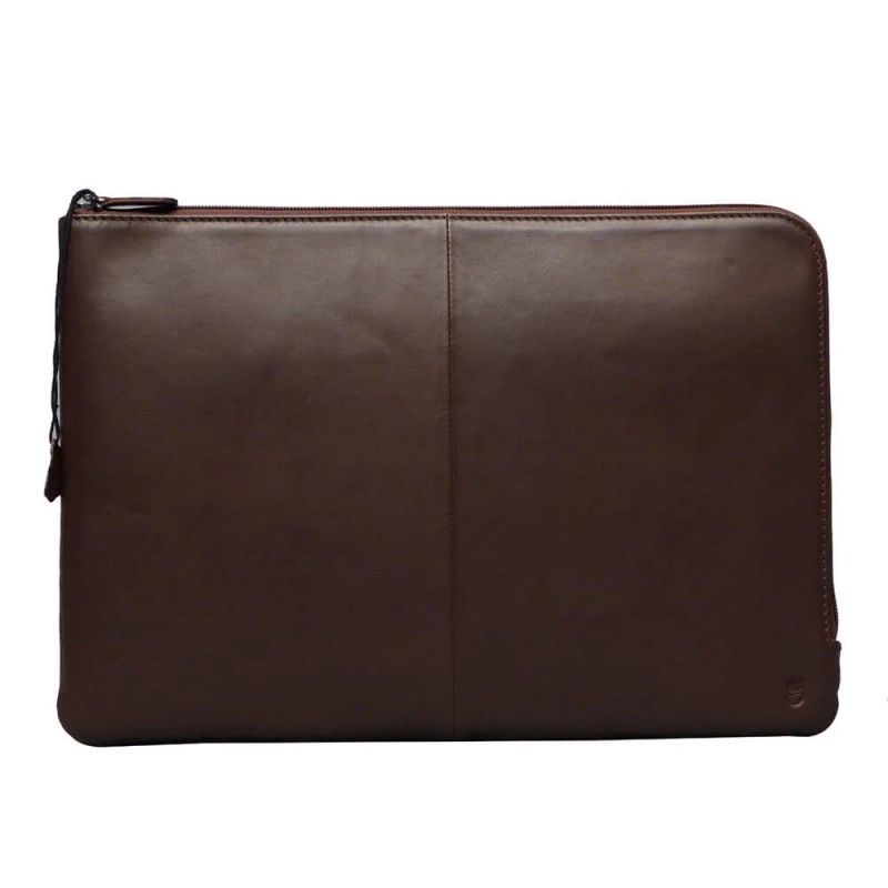Sleeve - Buffalo handgjort laptopfodral i äkta läder upp till 15.6" (brunt)