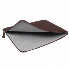 Sleeve - Buffalo handgjort laptopfodral i äkta läder upp till 15.6" (brunt)