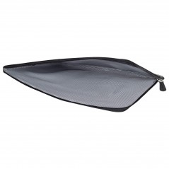Buffalo handgjort laptopfodral i äkta läder upp till 14" (svart)