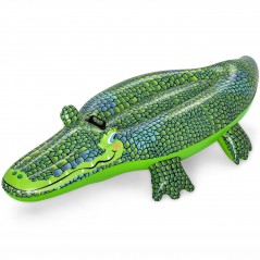 Uppblåsbar krokodil flytmadrass 152 x 71 cm från Bestway