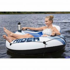Sommarlek strand & trädgård - Bestway Rapid Rider uppblåsbar simring för vuxna (max 150 kg)