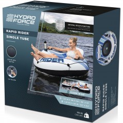 Sommarlek strand & trädgård - Bestway Rapid Rider uppblåsbar simring för vuxna (max 150 kg)