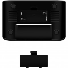Radio & stereo - LogiLink klockradio med termometer och hygrometer (svart)