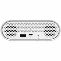 Radio & stereo - LogiLink klockradio med termometer och hygrometer (vit)