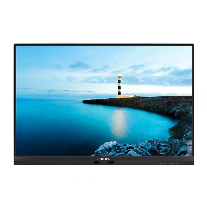 Skärmar begagnade - Philips 240B7Q 24-tums 1920x1200 LED-skärm med IPS-panel (beg utan fot - kan köpas separat)