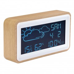 Hem & Hushåll - Denver väderstation med termometer, hygrometer, klocka och kalender