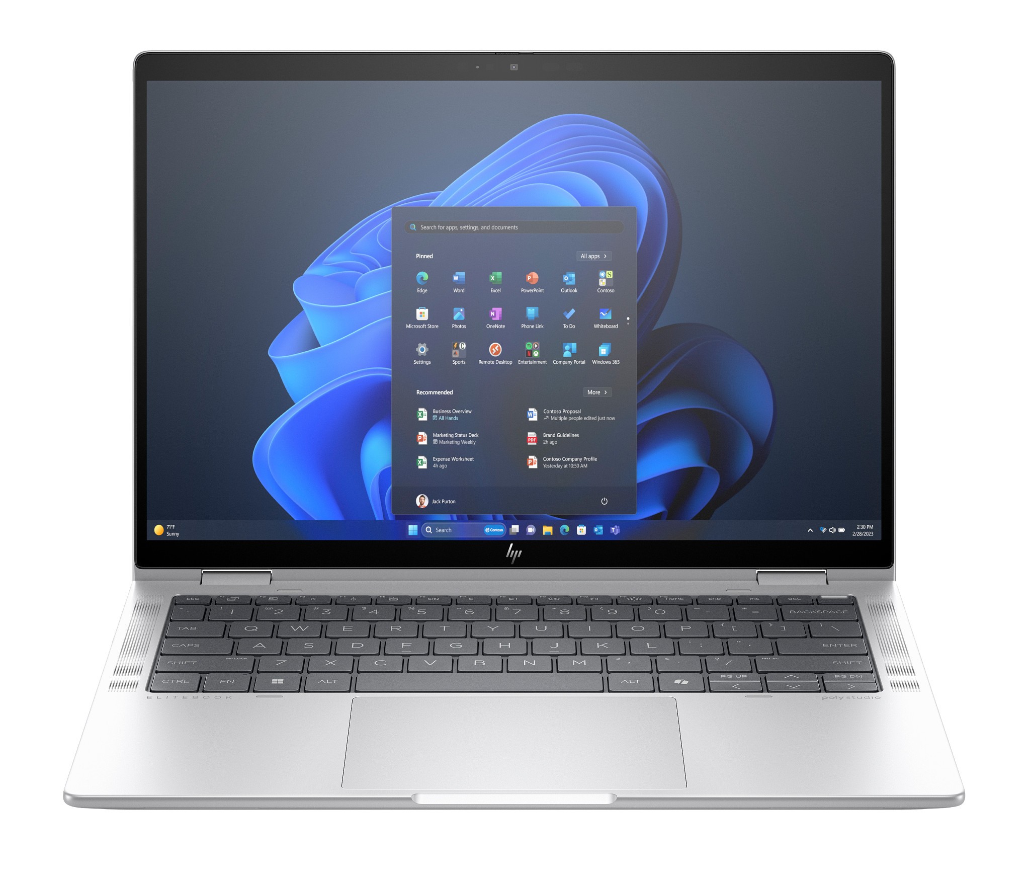 HP EliteBook x360 1040 G11 14" Touch Full HD+ Ultra 5 16GB 512GB Wi...