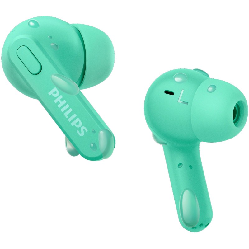 Trådlösa hörlurar - Philips T2206 True Wireless Headset In-ear med IPX4 6+18h (grön)