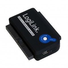 LogiLink USB-adapter för 2.5" och 3.5" IDE och SATA-hårddiskar