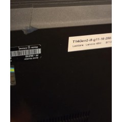 Lenovo Thinkpad T14 G2 14" Full HD i5 (gen 11) 16GB 256GB SSD Win 11 Pro (beg med liten spricka i underkant)