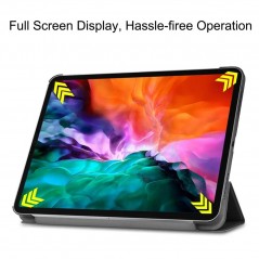 Fodral surfplatta - Trifold skal till iPad Pro 12.9 5th, 6th gen - 2021/2022