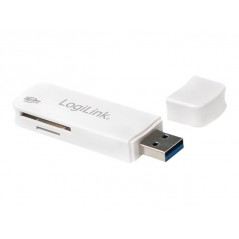 LogiLink minneskortläsare USB 3.0 med stöd för SD och microSD