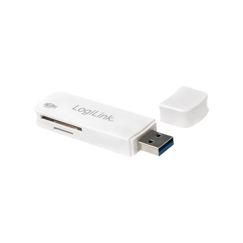 Minneskortläsare USB - LogiLink minneskortläsare USB 3.0 med stöd för SD och microSD