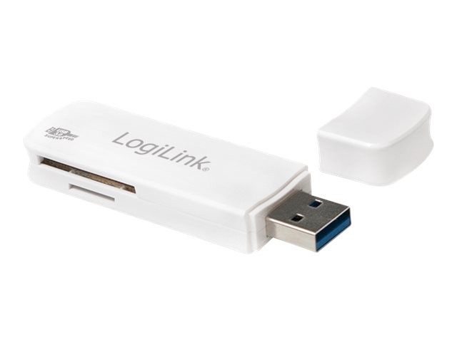 LogiLink minneskortläsare USB 3.0 med stöd för SD och microSD