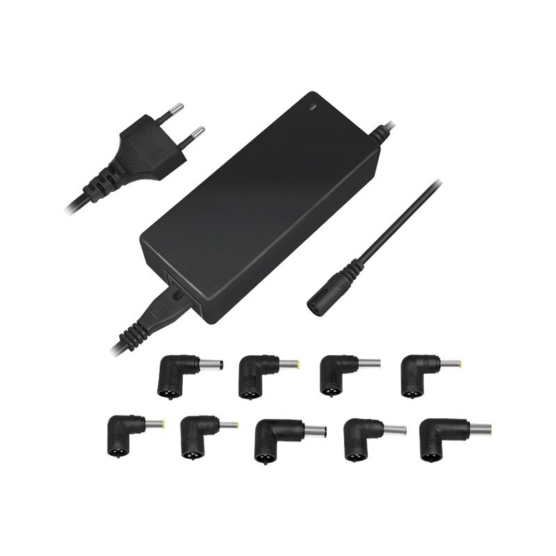 Universal laddare dator - LogiLink universal 90W datorladdare med 9 olika kontakter