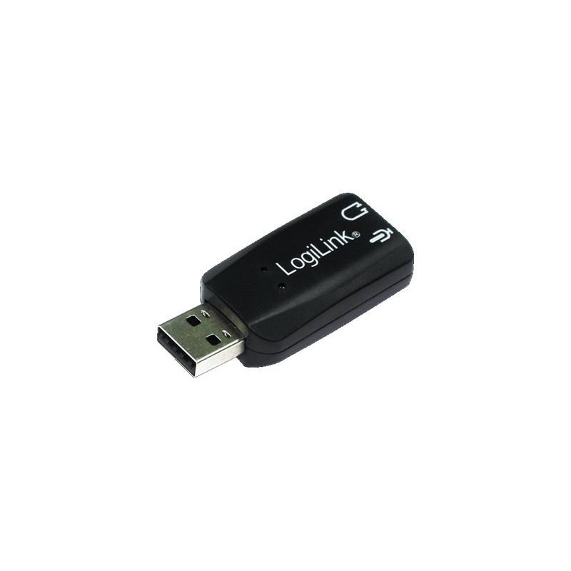 Ljud - LogiLink USB-ljudkort med virtuellt surroundljud