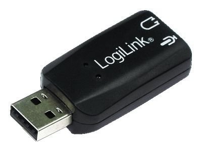 LogiLink USB-ljudkort med virtuellt surroundljud