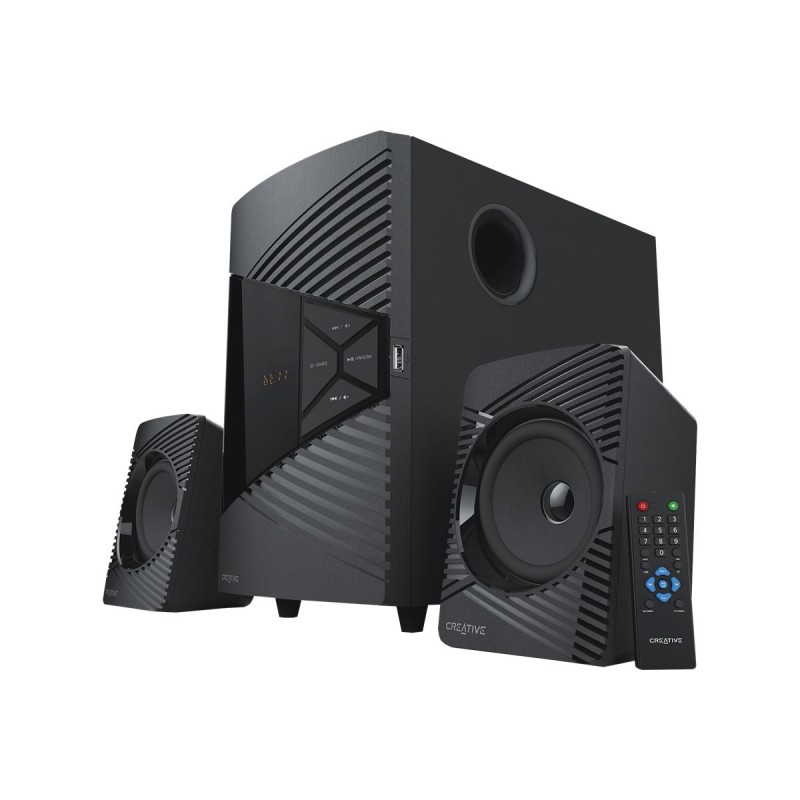 Trådlös bluetooth-högtalare - Creative trådlöst 2.1 bluetooth-högtalarsystem med subwoofer
