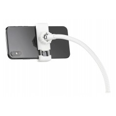Mobiltillbehör - 3-i-1 Selfie Ring Light till smartphone med ringljus, telefonhållare och mikrofonhållare
