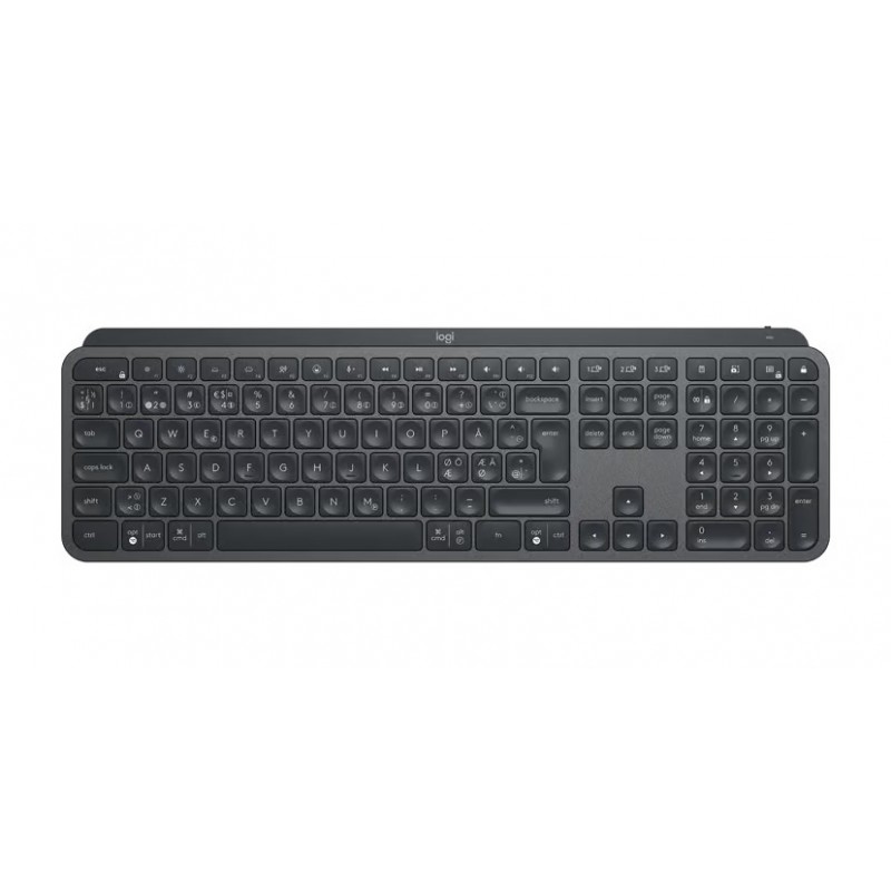 Trådlösa tangentbord - Logitech MX Keys for Business trådlöst bakbelyst tangentbord för PC/Mac med Bluetooth & Bolt