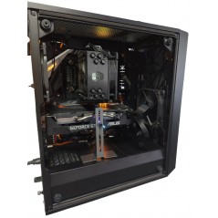 Begagnad Speldator - Fractal Design Meshify C gamingdator med Intel i9 32GB 256GB+1TB SSD GTX1660 Win11 Pro (beg)