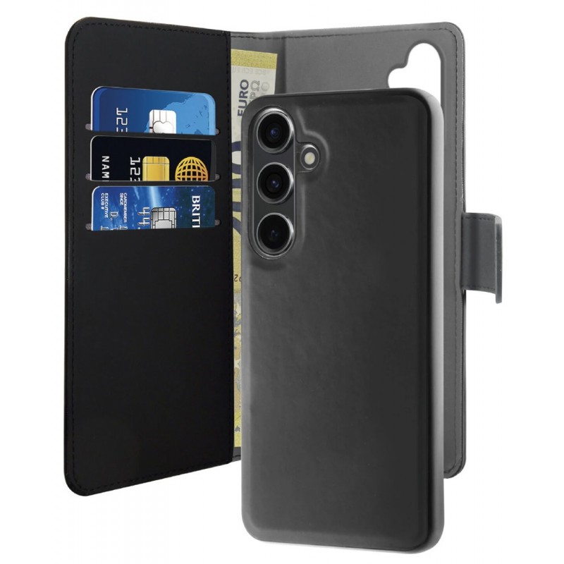 Fodral och skal - Puro 2-i-1 detachable plånboksfodral till Samsung Galaxy S24