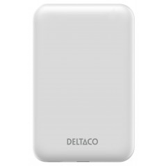 Portabla batterier - Deltaco powerbank 5000 mAh med trådlös laddning 15W och MagSafe