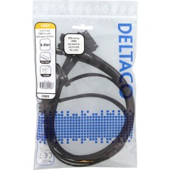 Övriga komponenter - Splitter för PWM-fläktar 1st 4-pin till 5st 4-pin med SATA-ström