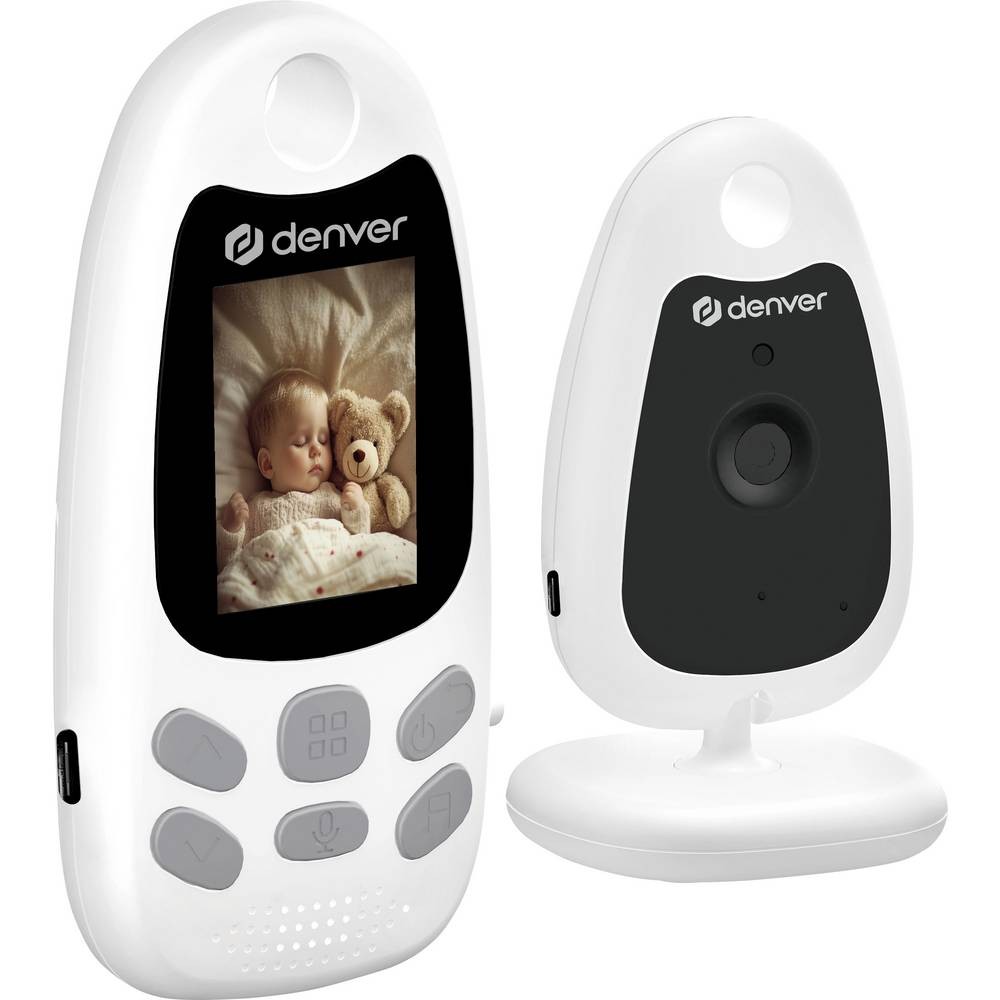 Denver babymonitor och videokamera med 2" LCD-mottagare