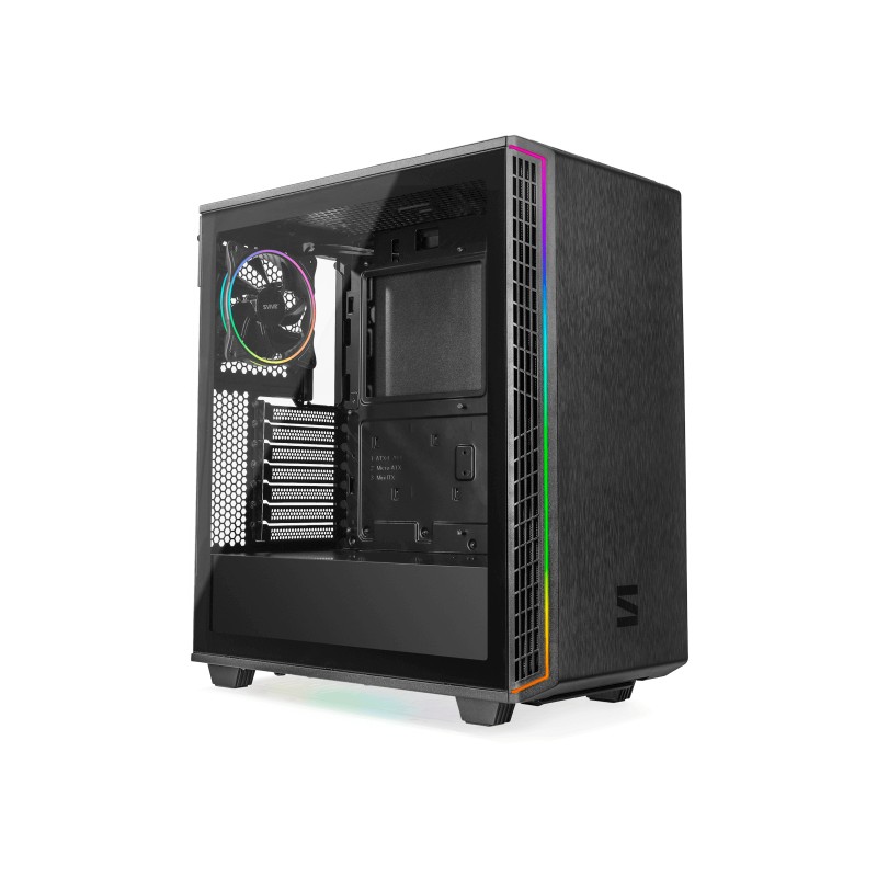 Begagnad Speldator - Svive Halo S650 gamingdator med Intel i7 64GB 512GB + 1TB SSD + 3TB RTX2060 Win11 Pro (beg)