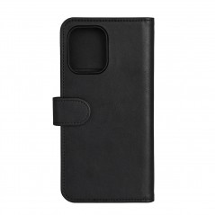 iPhone 16 Plus - Gear MagSeries 2-i-1 plånboksfodral till iPhone 16 Plus i svart