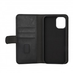 Gear MagSeries 2-i-1 plånboksfodral till iPhone 16 Plus i svart