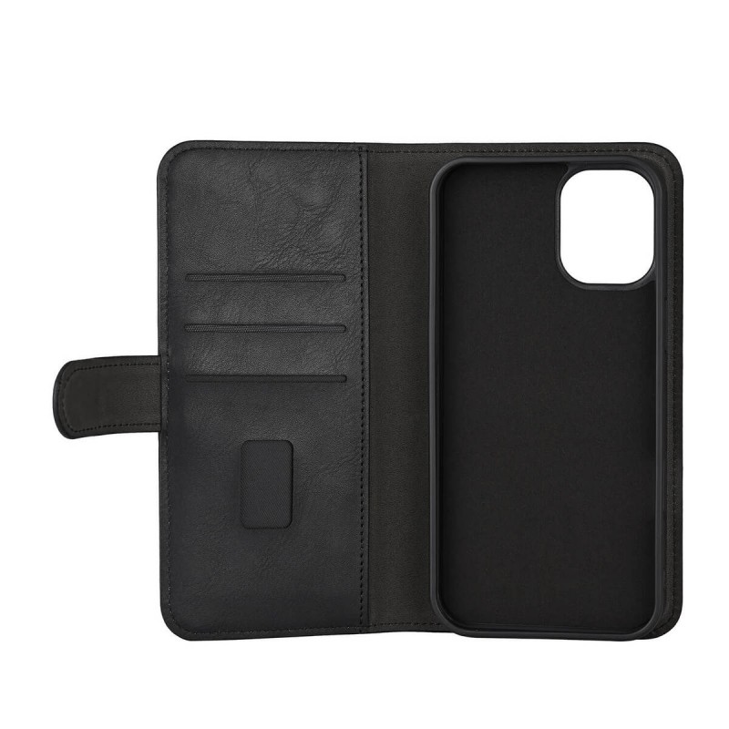 iPhone 16 Plus - Gear MagSeries 2-i-1 plånboksfodral till iPhone 16 Plus i svart
