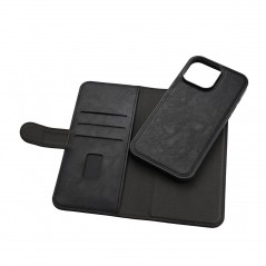 iPhone 16 Pro Max - Gear MagSeries 2-i-1 plånboksfodral till iPhone 16 Pro Max i svart