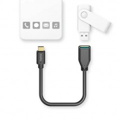 USB-kablar & USB-hubb - HAMA USB-C till USB-A hona OTG-adapter USB 3.0