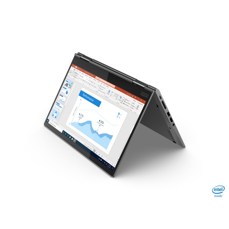 Laptop 14" beg - Lenovo ThinkPad X1 Yoga Gen 5 2-in-1 14" Touch FHD i5 (gen 10) 16GB 256GB Win 11 Pro (beg med små märken skärm)