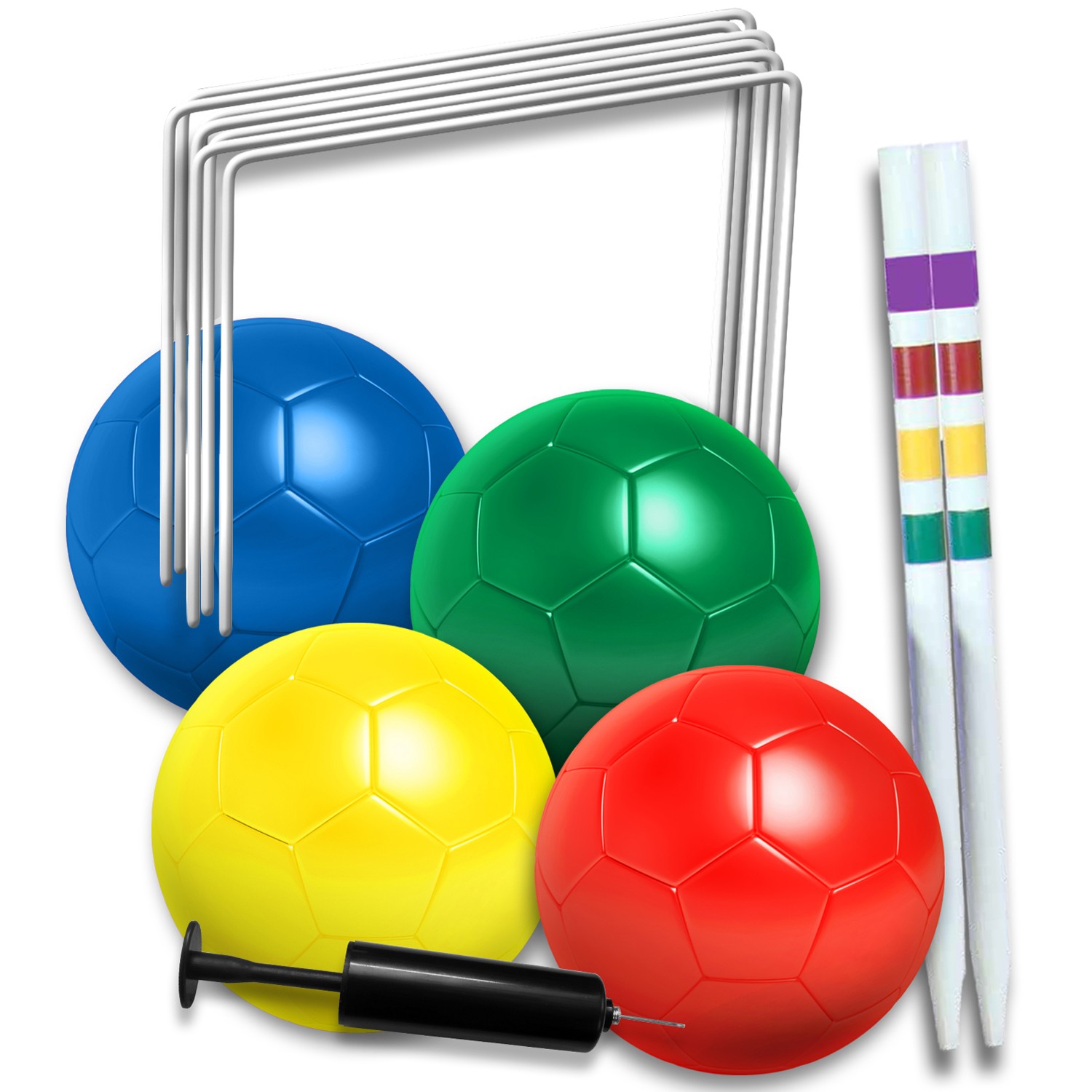 Sportme fotbollskrocket trädgårdsspel