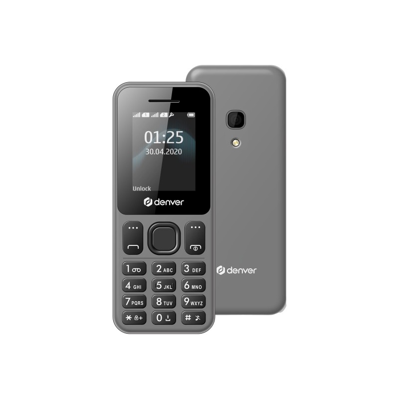 Funktionstelefon - Denver 4G-mobiltelefon funktionstelefon med 1.77" färgskärm