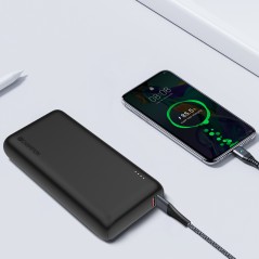 Portabla batterier - Champion powerbank 20 000 mAh 1xUSB-C 2xUSB-A och PD 30W laddning